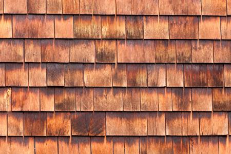 Cedar shake shingles